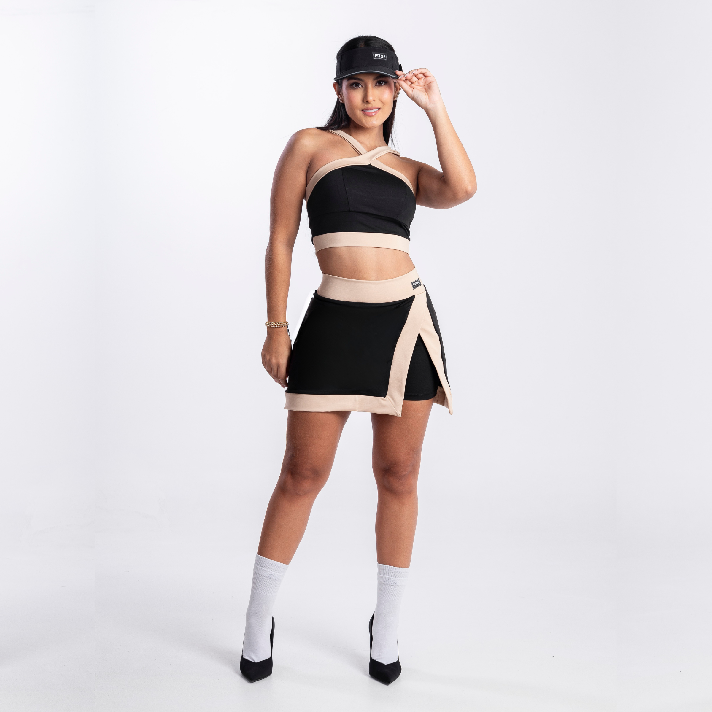 SET TOP CRUZADO Y FALDA : 03-M
