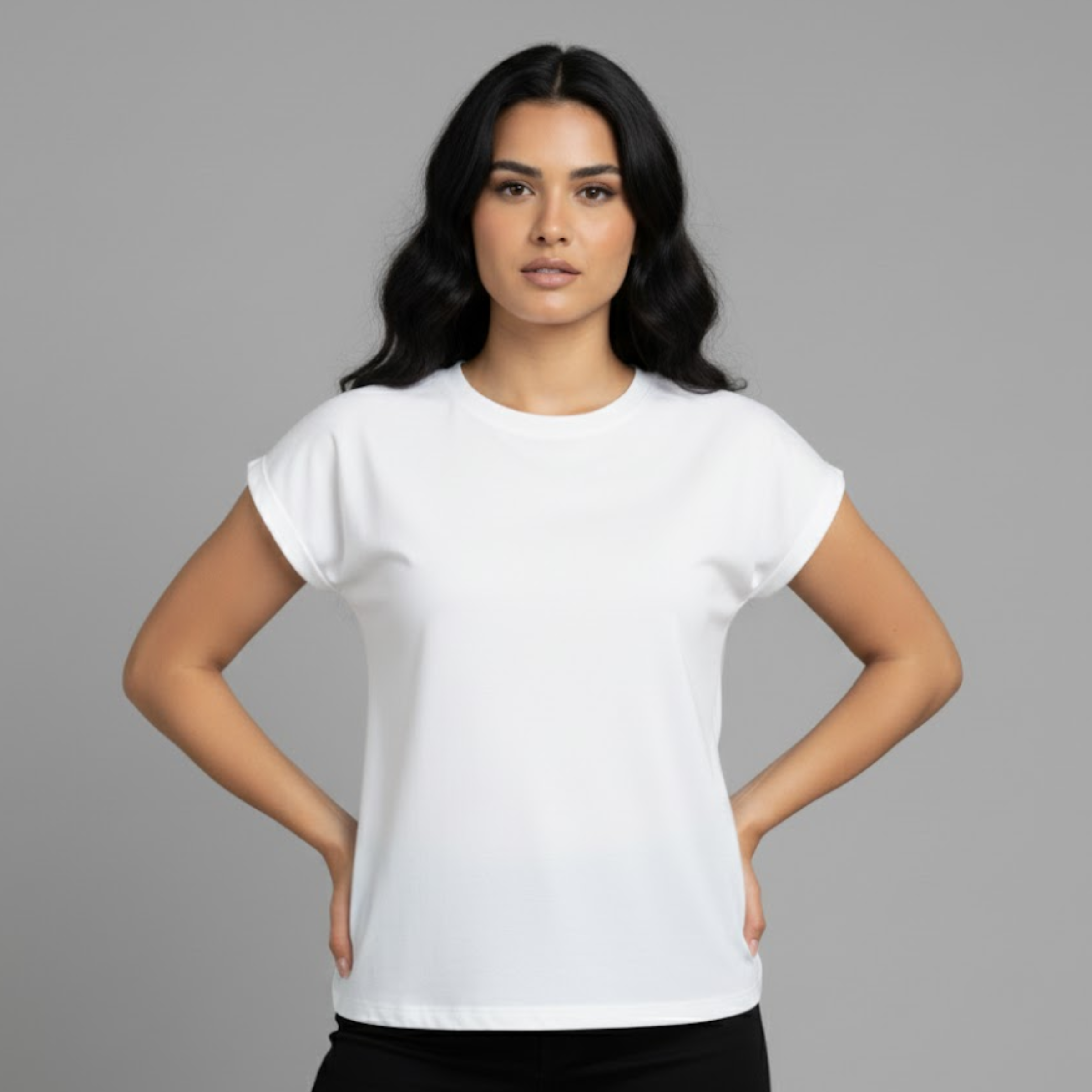 CAMISETA BASICA CRUZADA