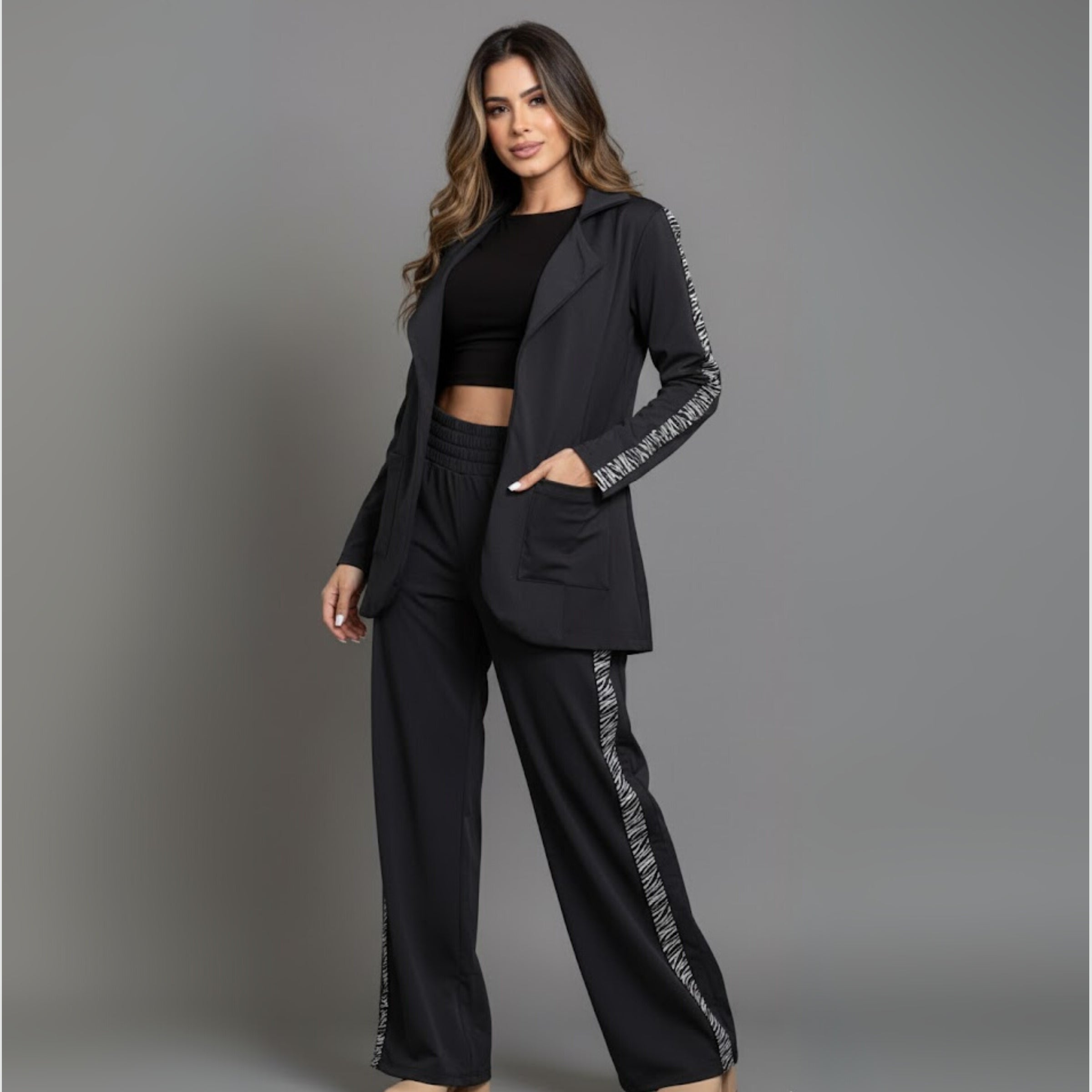 SET BLAZER CASUAL-CHIC