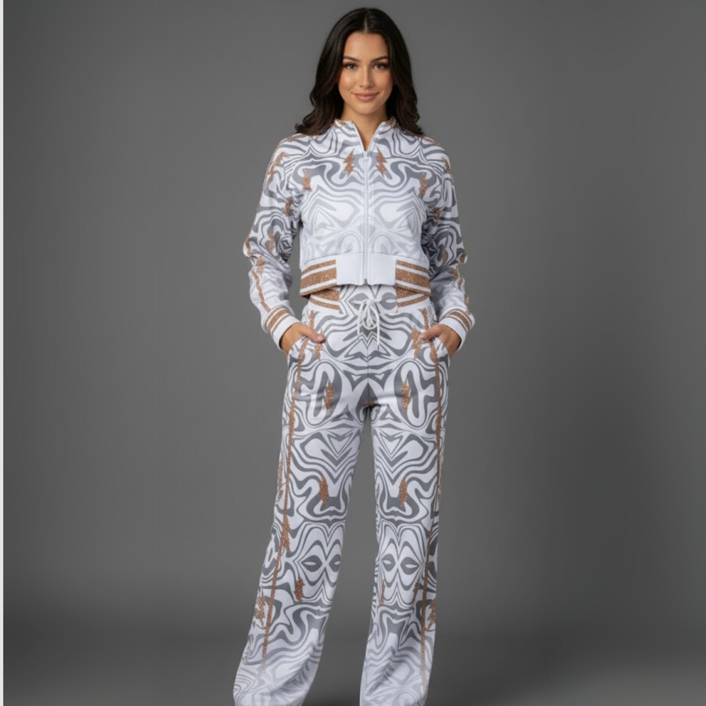 SET VIAJERO ESTAMPADO DALIA