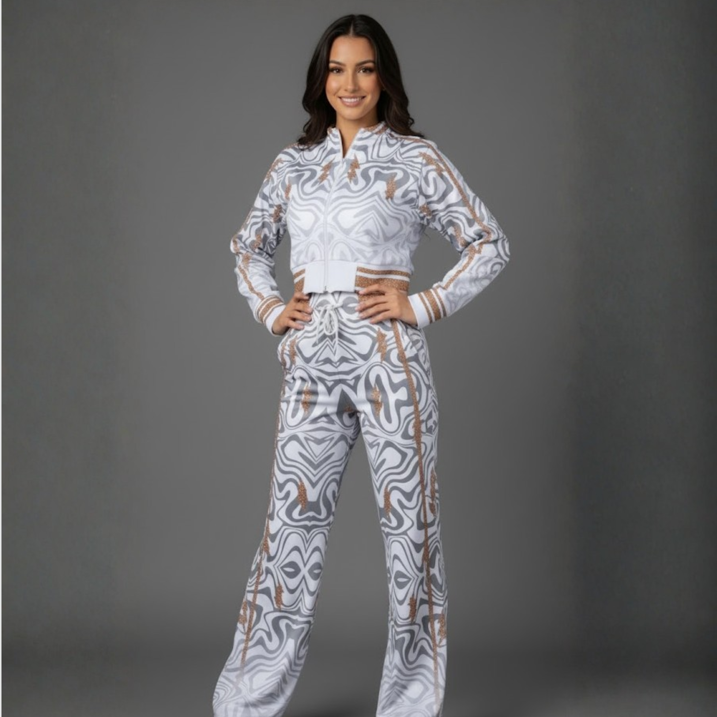 SET VIAJERO ESTAMPADO DALIA