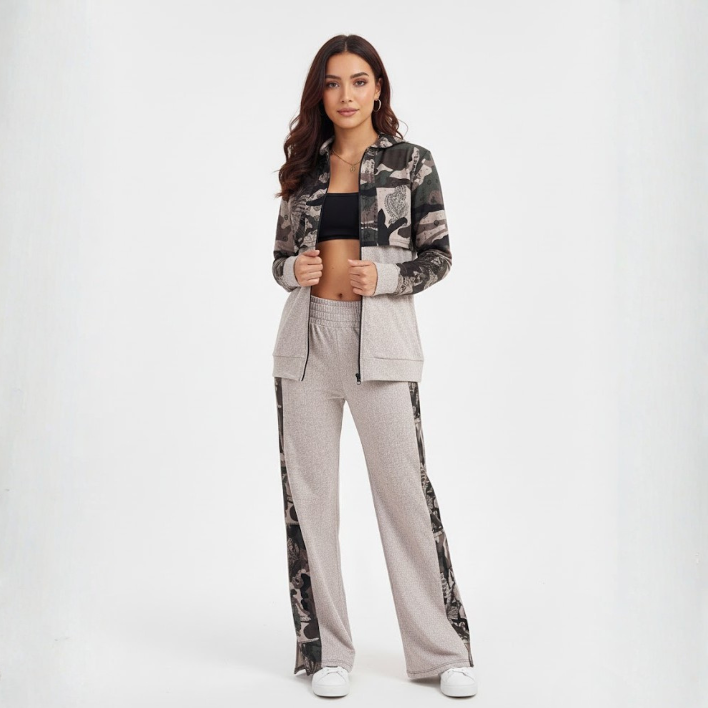 SET VIAJERO DOBLE CAPA MILITAR