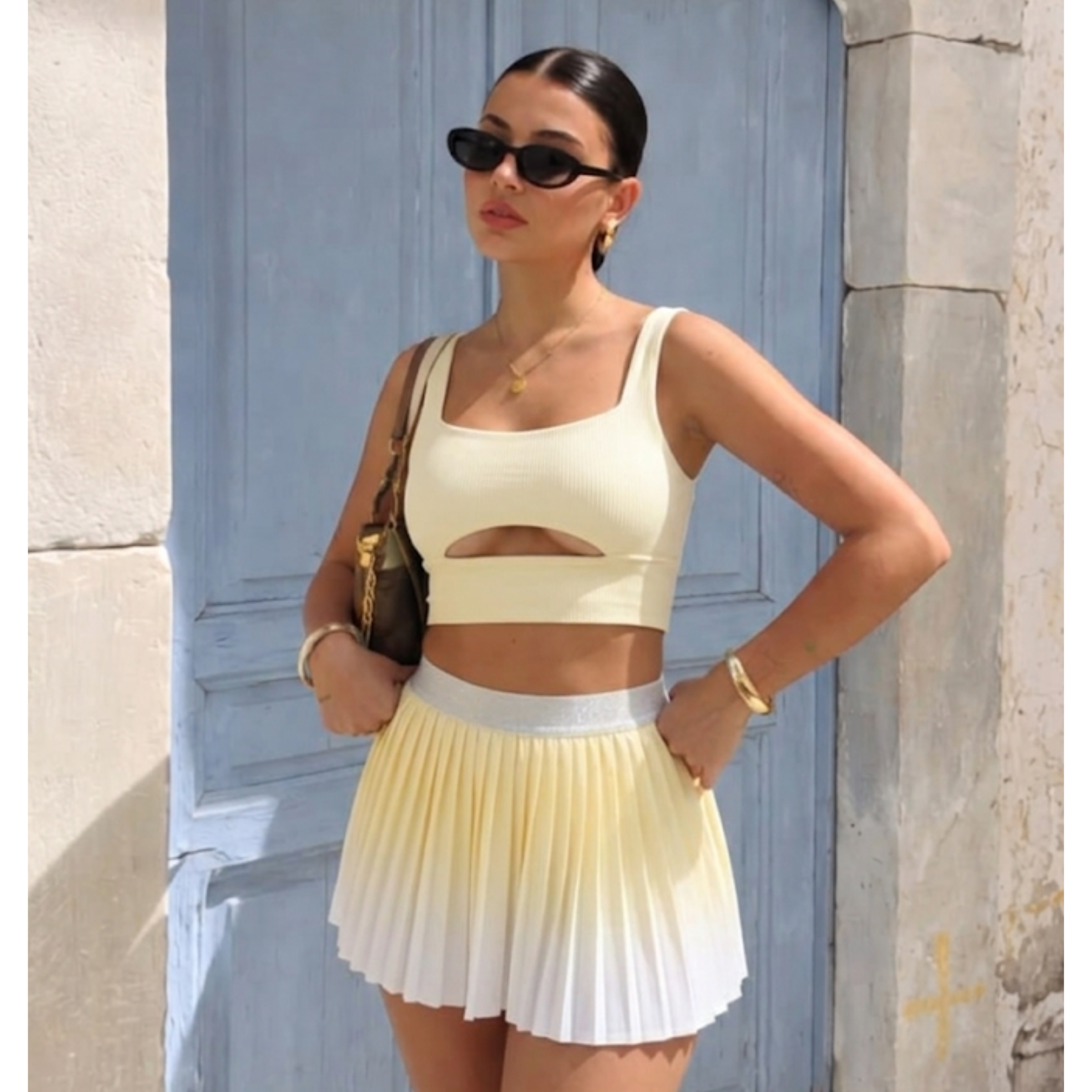 SET SUMMER AMARILLO BEBE