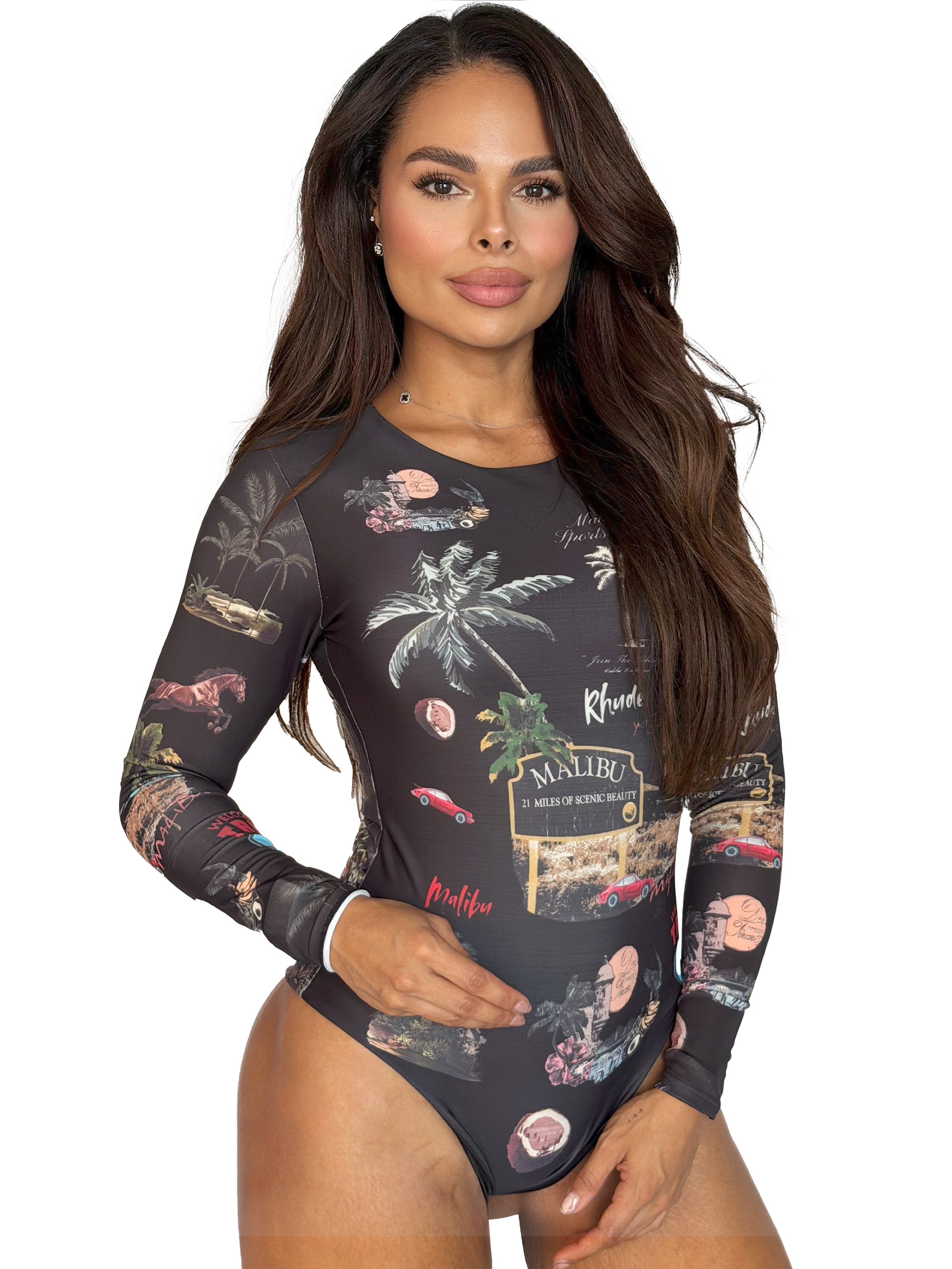 BODY Y PAÑOLETA MALIBU