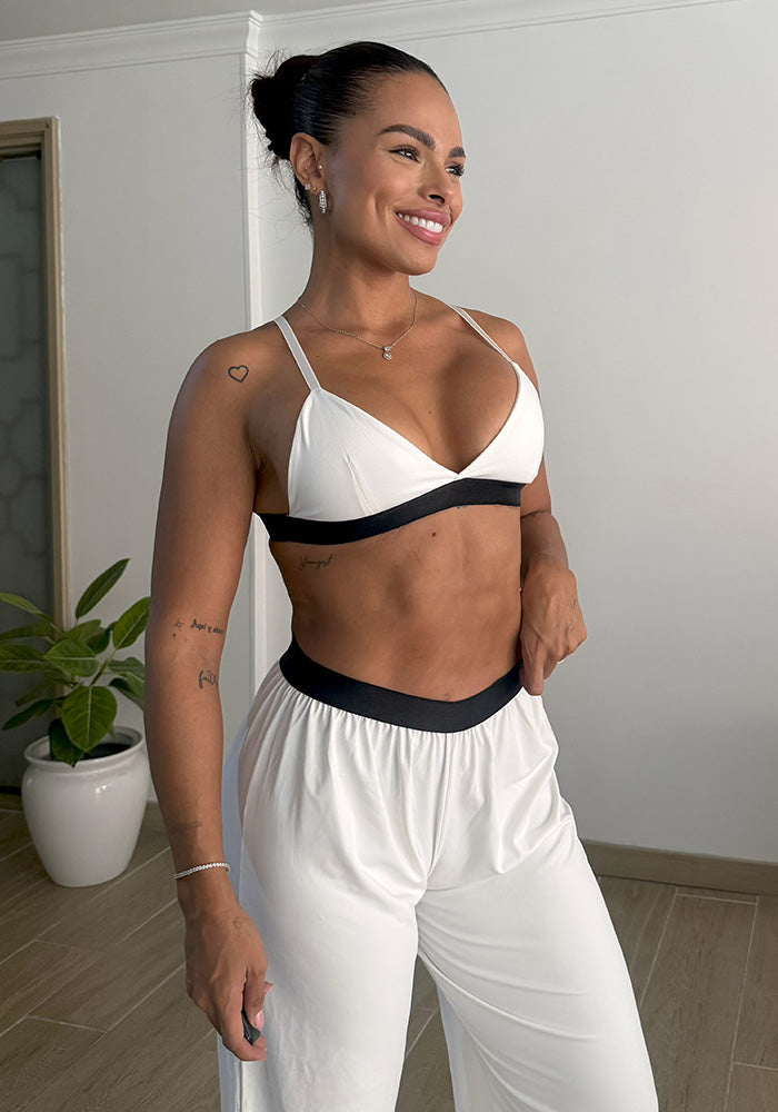 PIJAMA CLARITY EN BLANCO