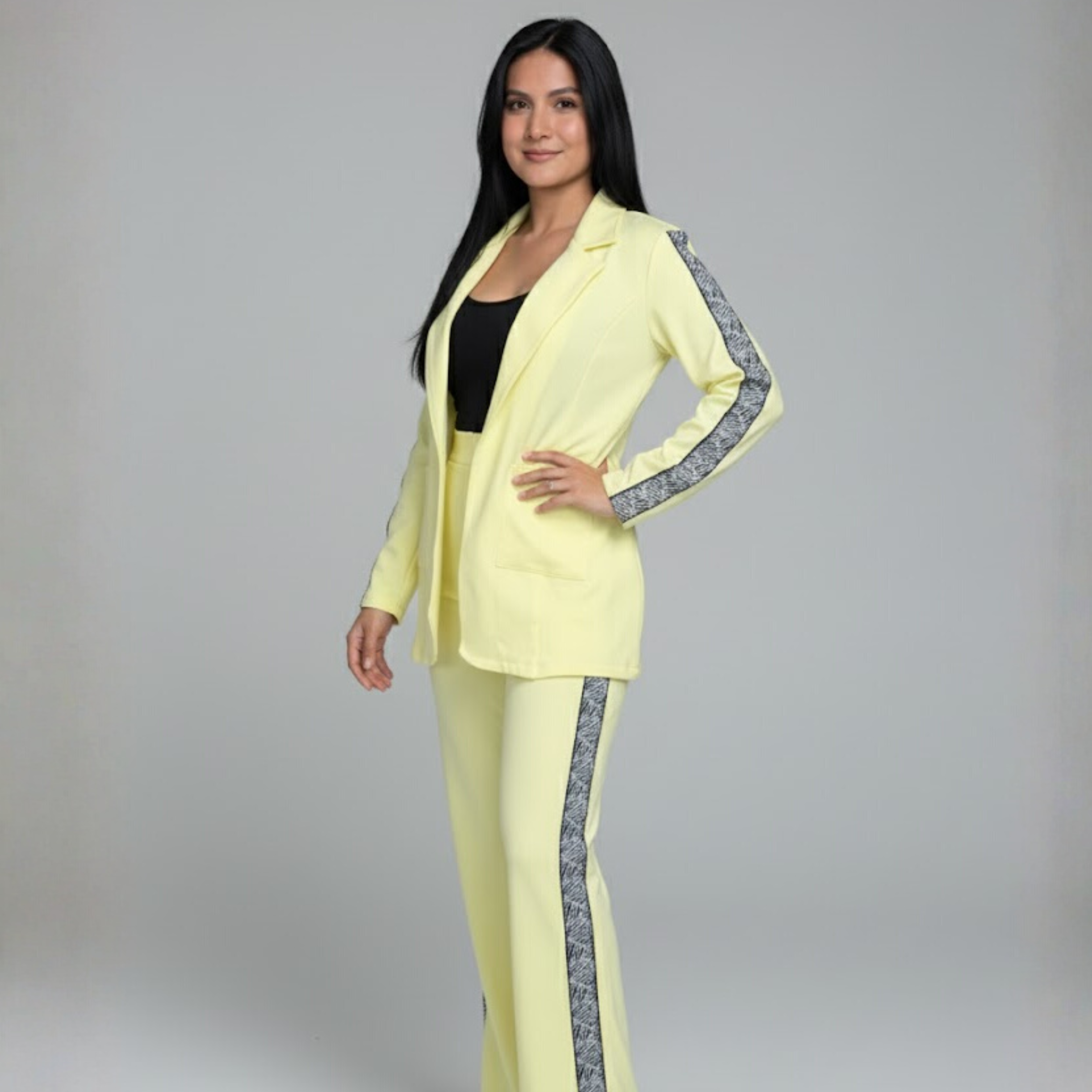 SET BLAZER CASUAL-CHIC