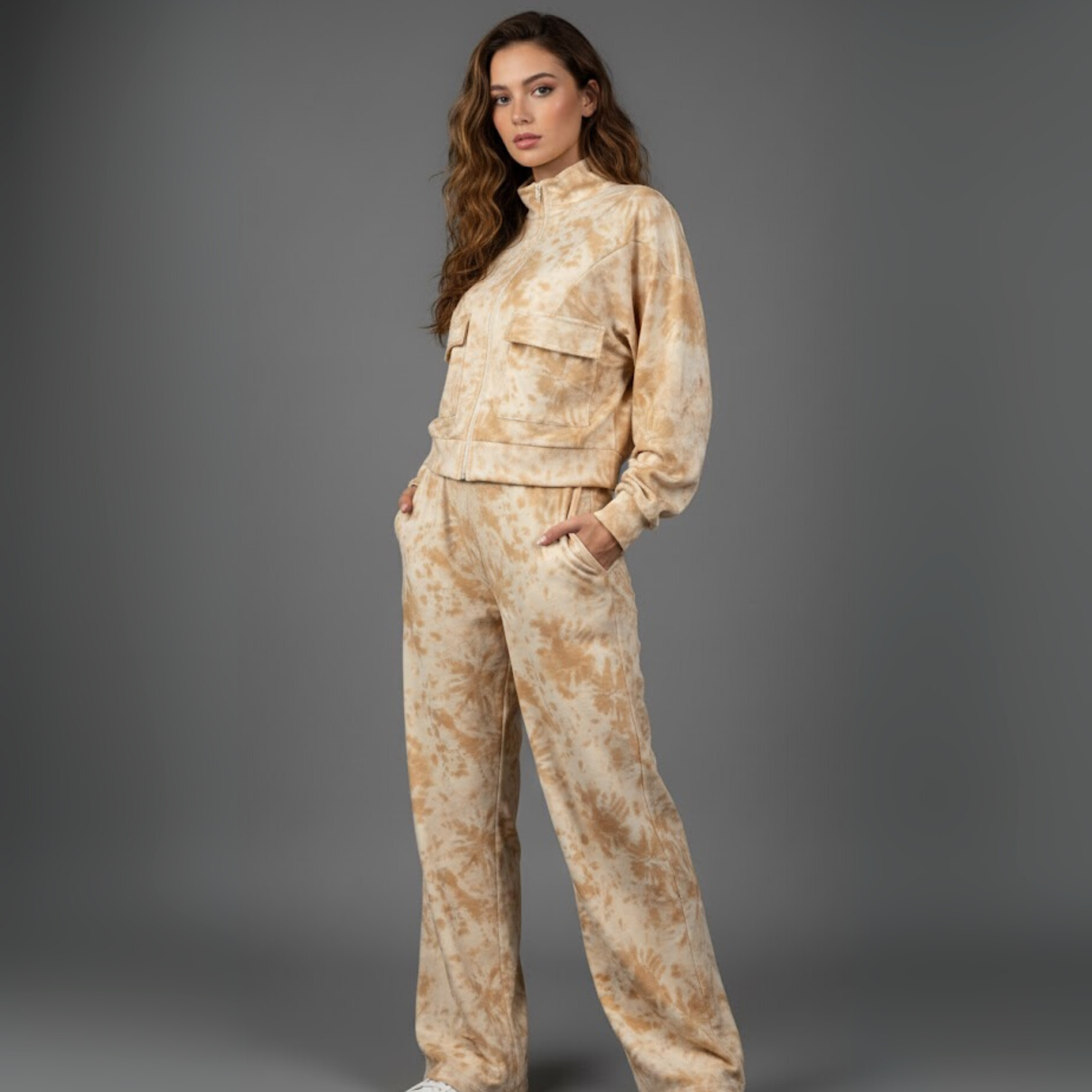 SET DE CHAQUETA Y PANTALÓN PRINTS