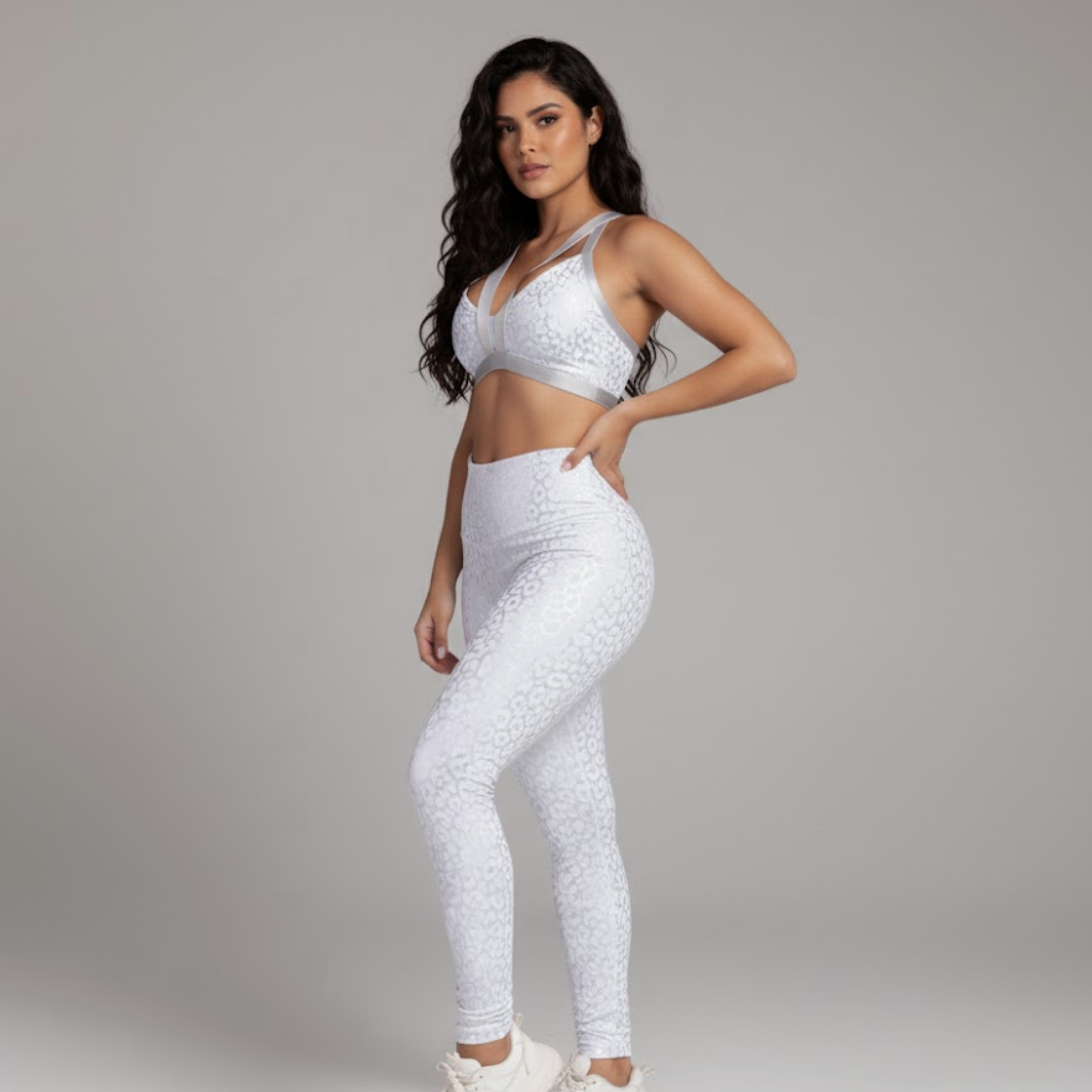 SET DEPORTIVO LEOPARDO SHINE