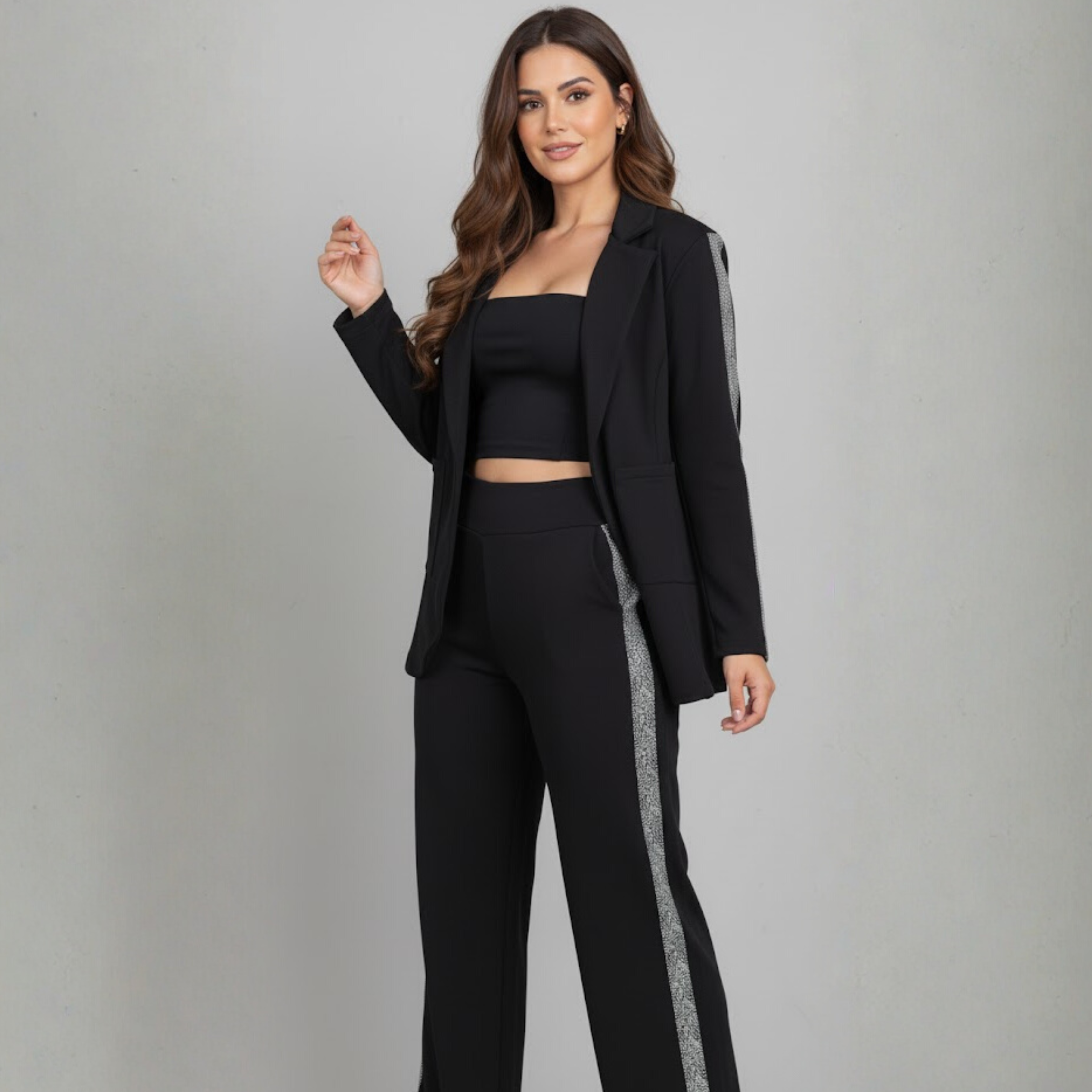 SET BLAZER CASUAL-CHIC