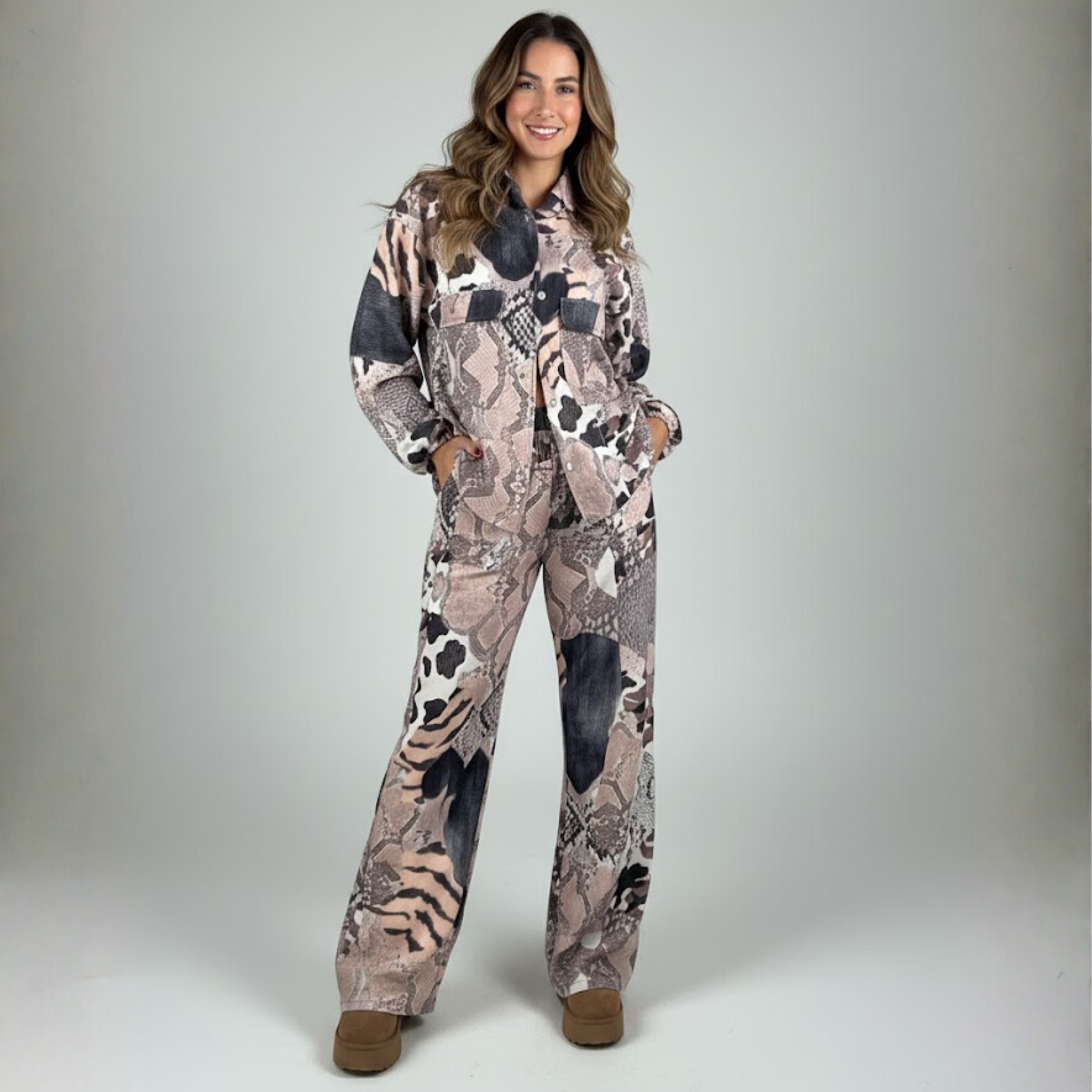 SET ROMANTICO PIELES