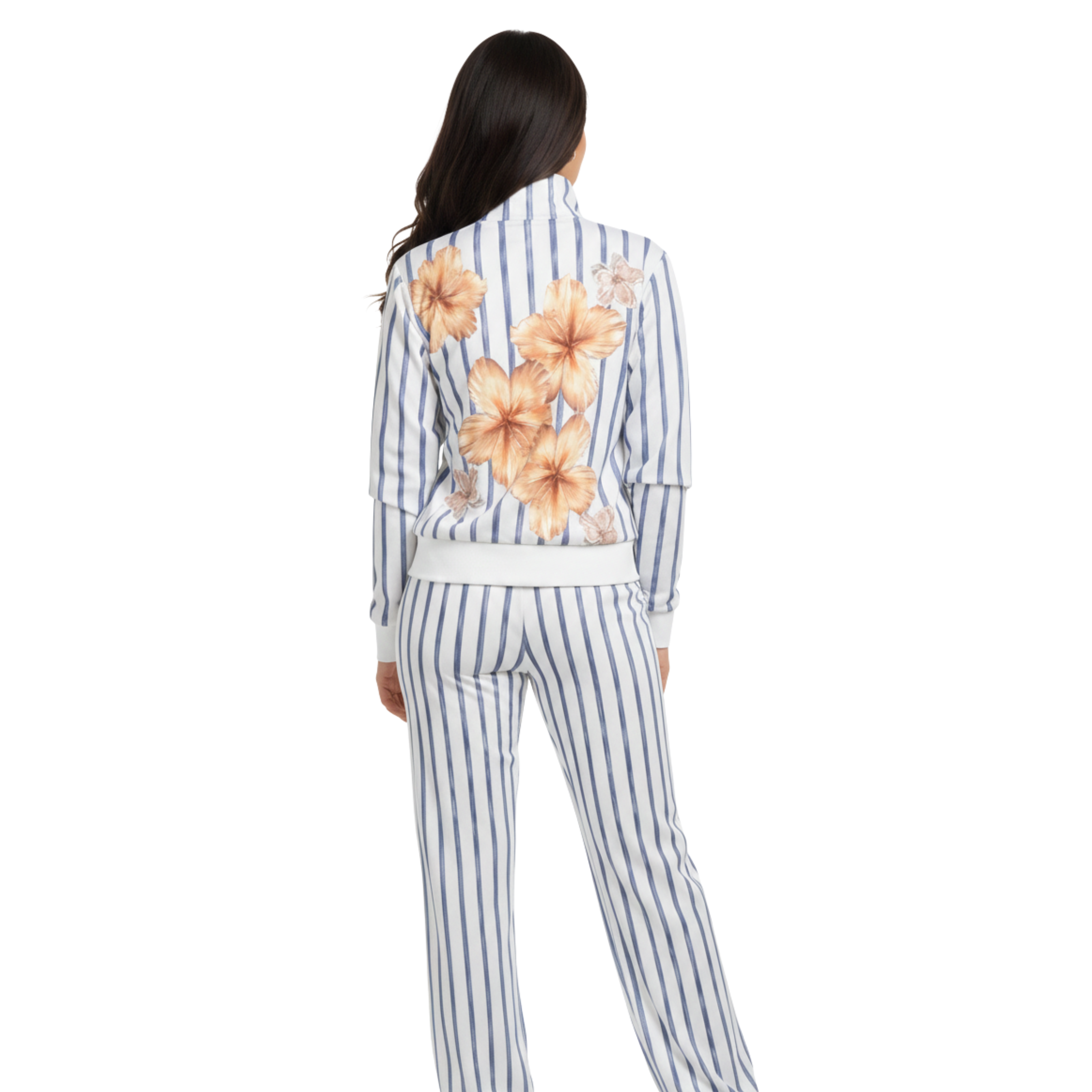 SET CHAQUETA PANTALON FLOR DORADA