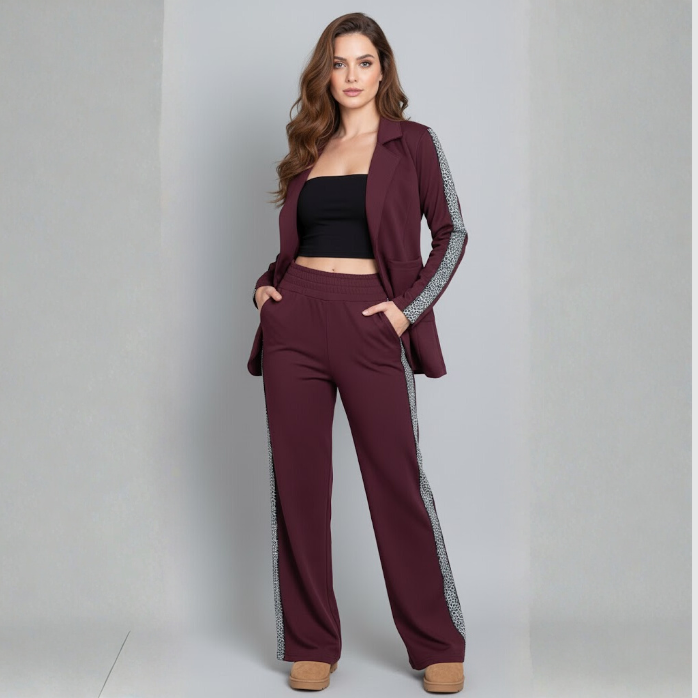 SET BLAZER CASUAL-CHIC