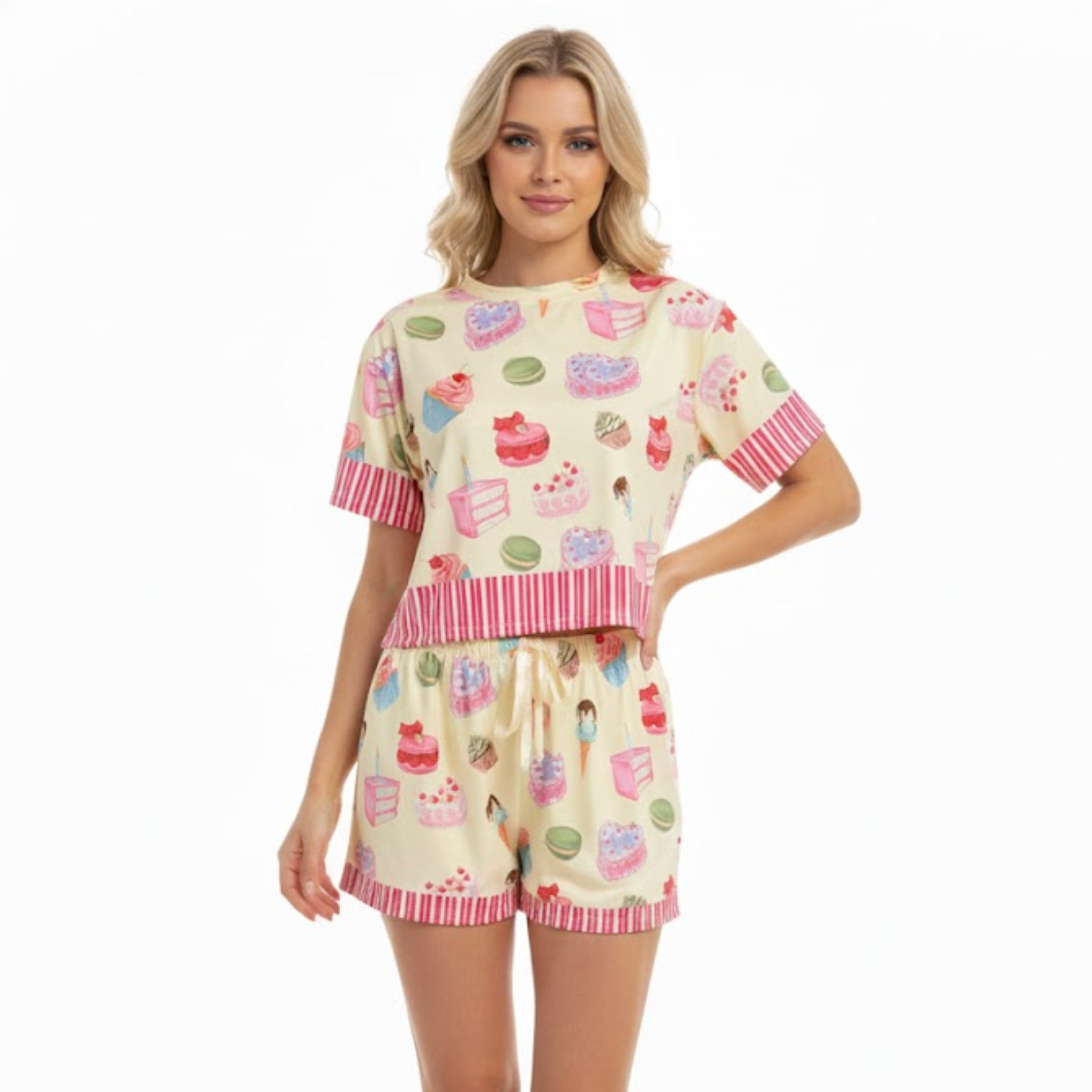 PIJAMA SHORT PASTELITOS