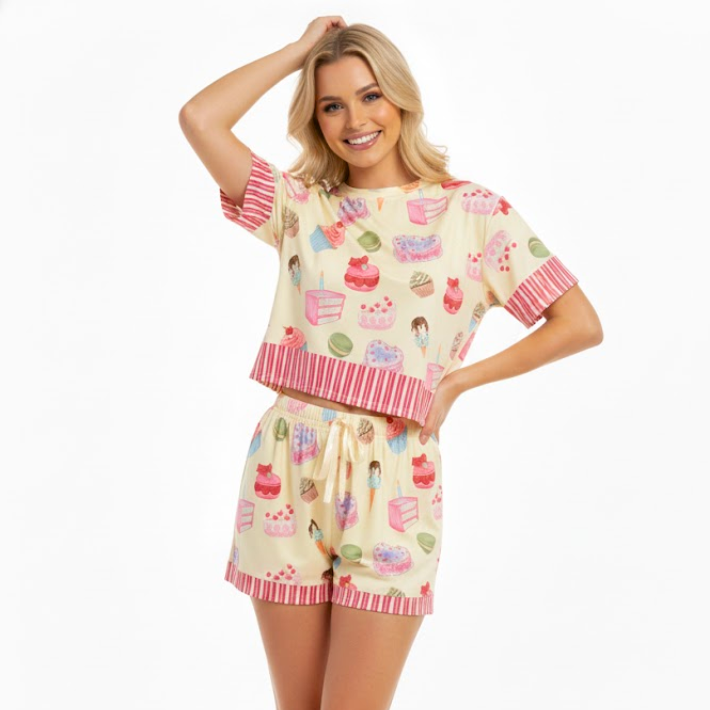 PIJAMA SHORT PASTELITOS
