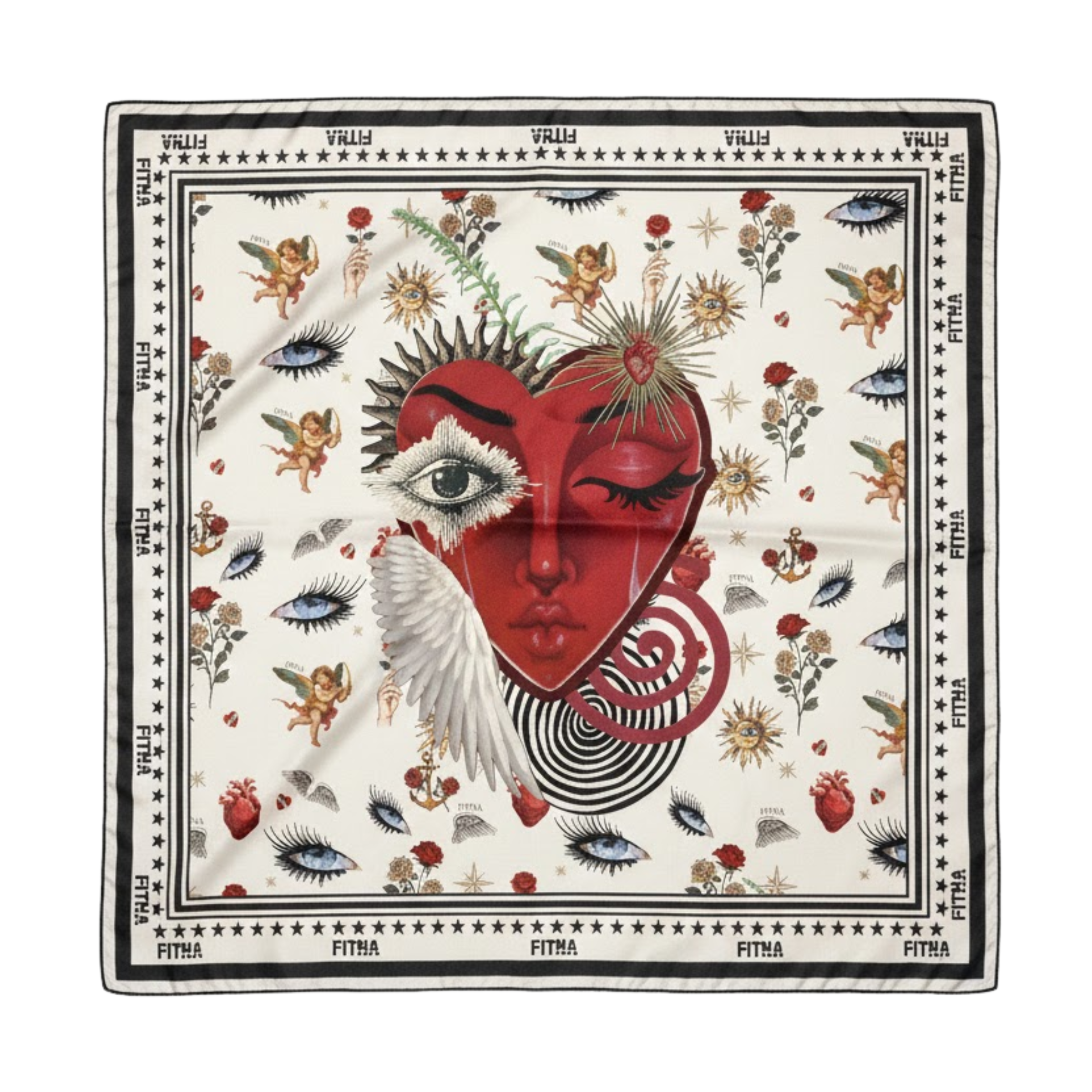 BODY Y PAÑOLETA CORAZÓN