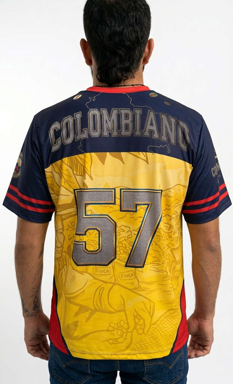 CAMISETA HOMBRE DE COLOMBIA - Envíos a partir del 4 de Junio