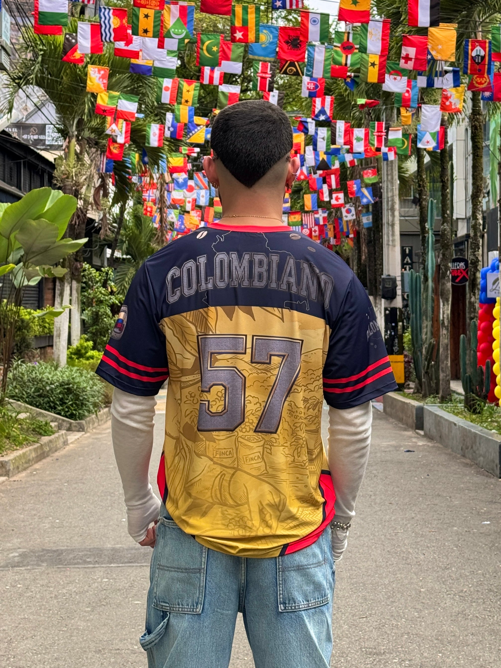 CAMISETA HOMBRE DE COLOMBIA