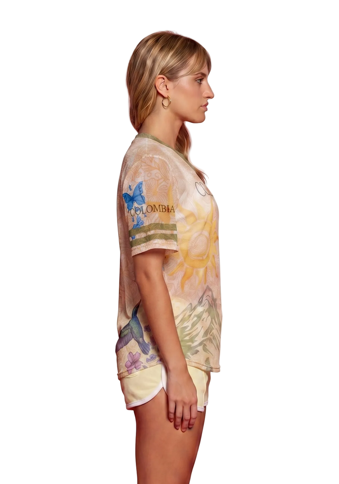 CAMISETA MALLA COLOMBIA