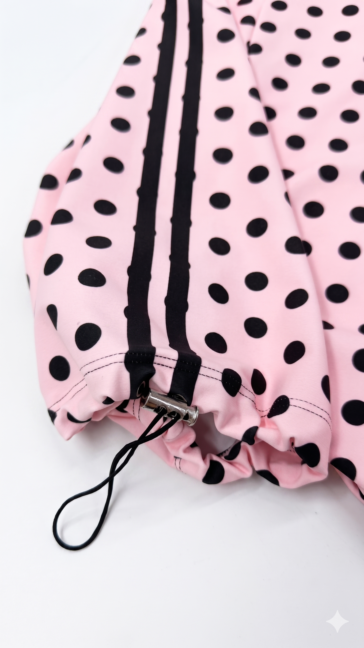 SET VIAJERO LUNARES ROSADO