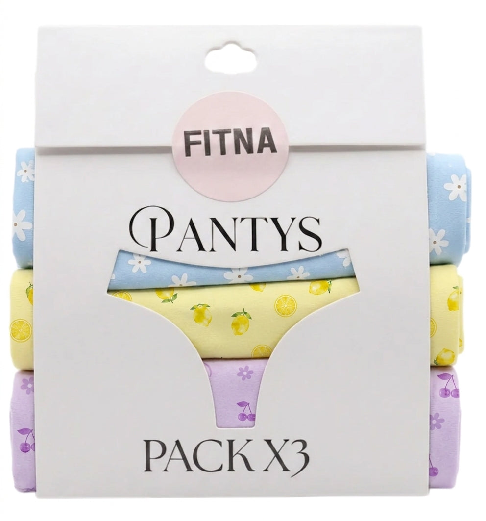 PANTYS PACK X3