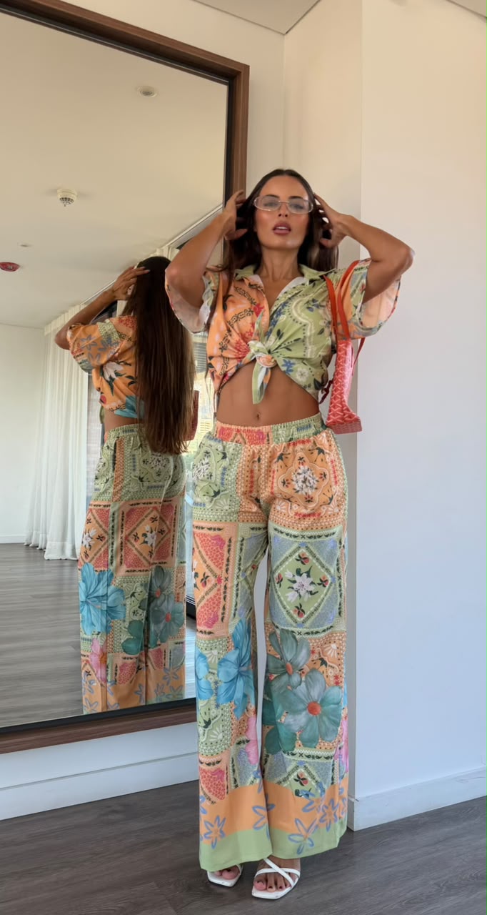 SET MOSAICO TROPICAL