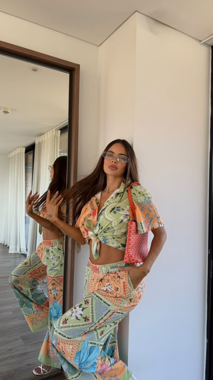 SET MOSAICO TROPICAL