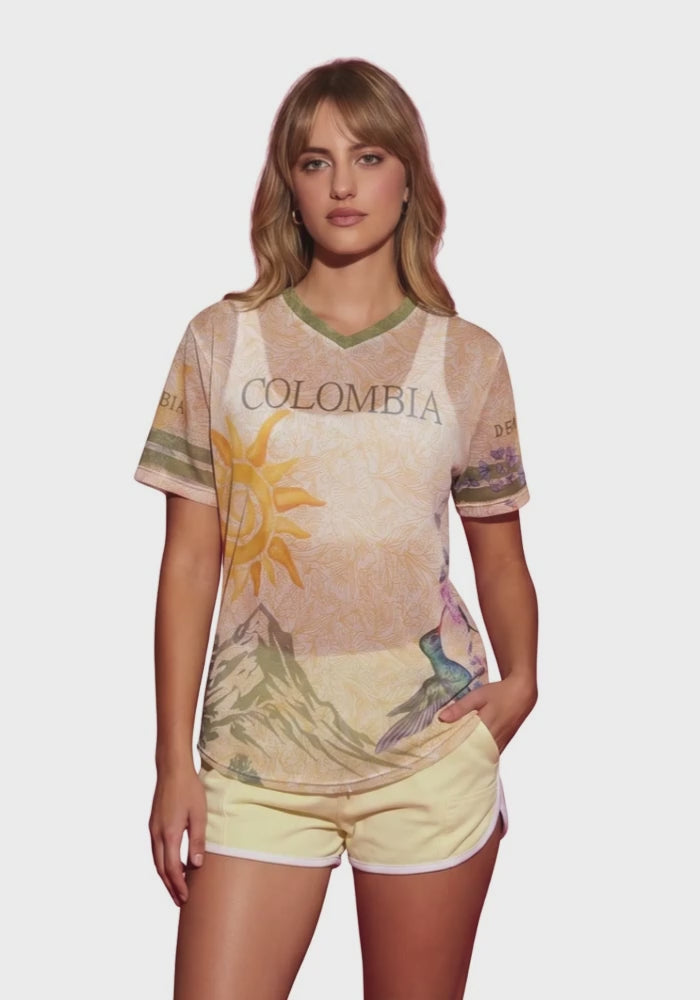 CAMISETA MALLA COLOMBIA